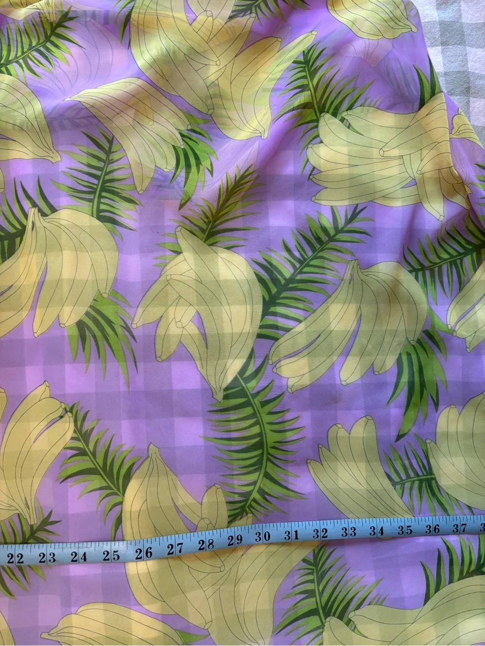 Chiffon Banana Palm Leaf Oversized Scarf Beach Sarong Wrap
